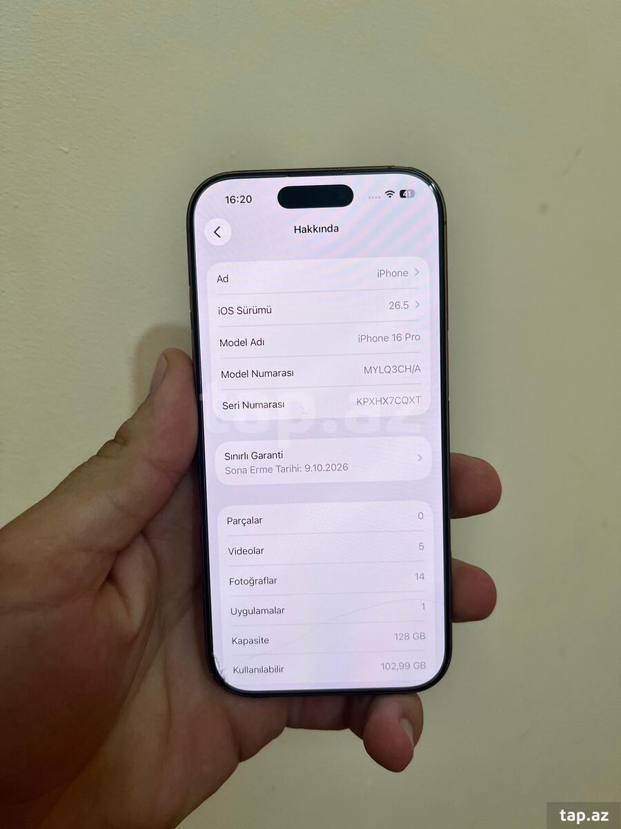 Apple iPhone 16 Pro Black Titanium 128GB/8GB (6)
