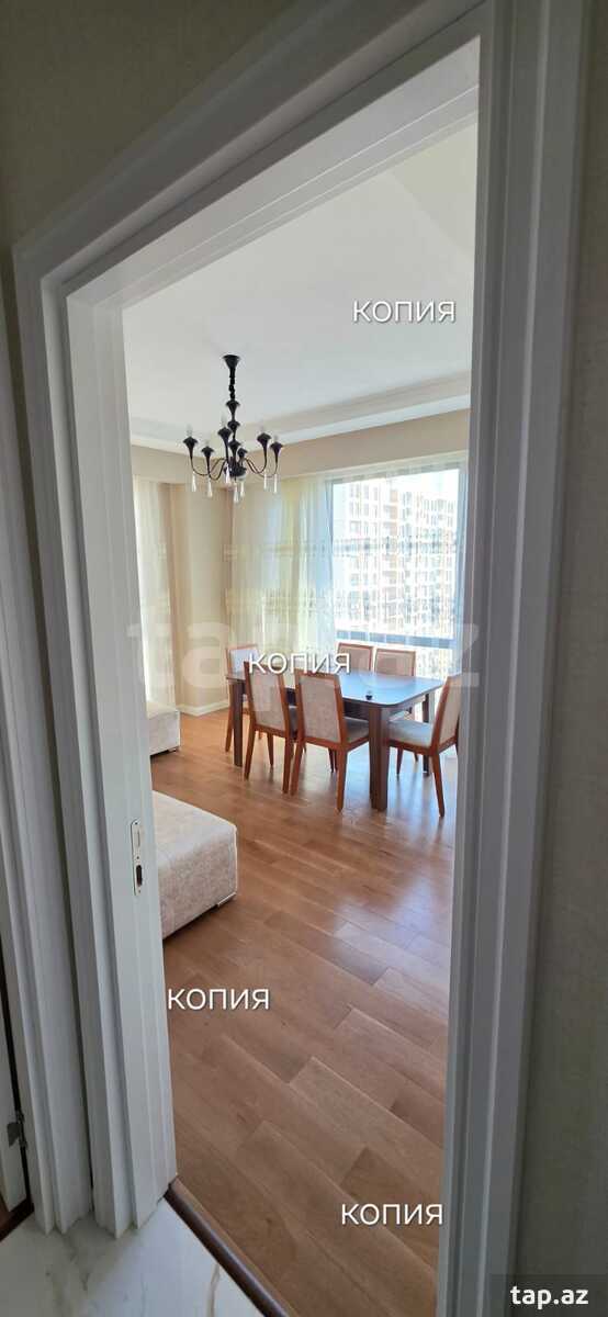 2-otaqlı yeni tikili kirayə verilir, park yasamal yaşayış kompleksi, 60 m²