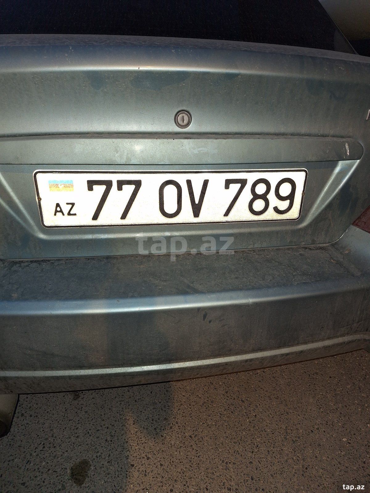 Avtomobil qeydiyyat nişanı - 77-OV-789