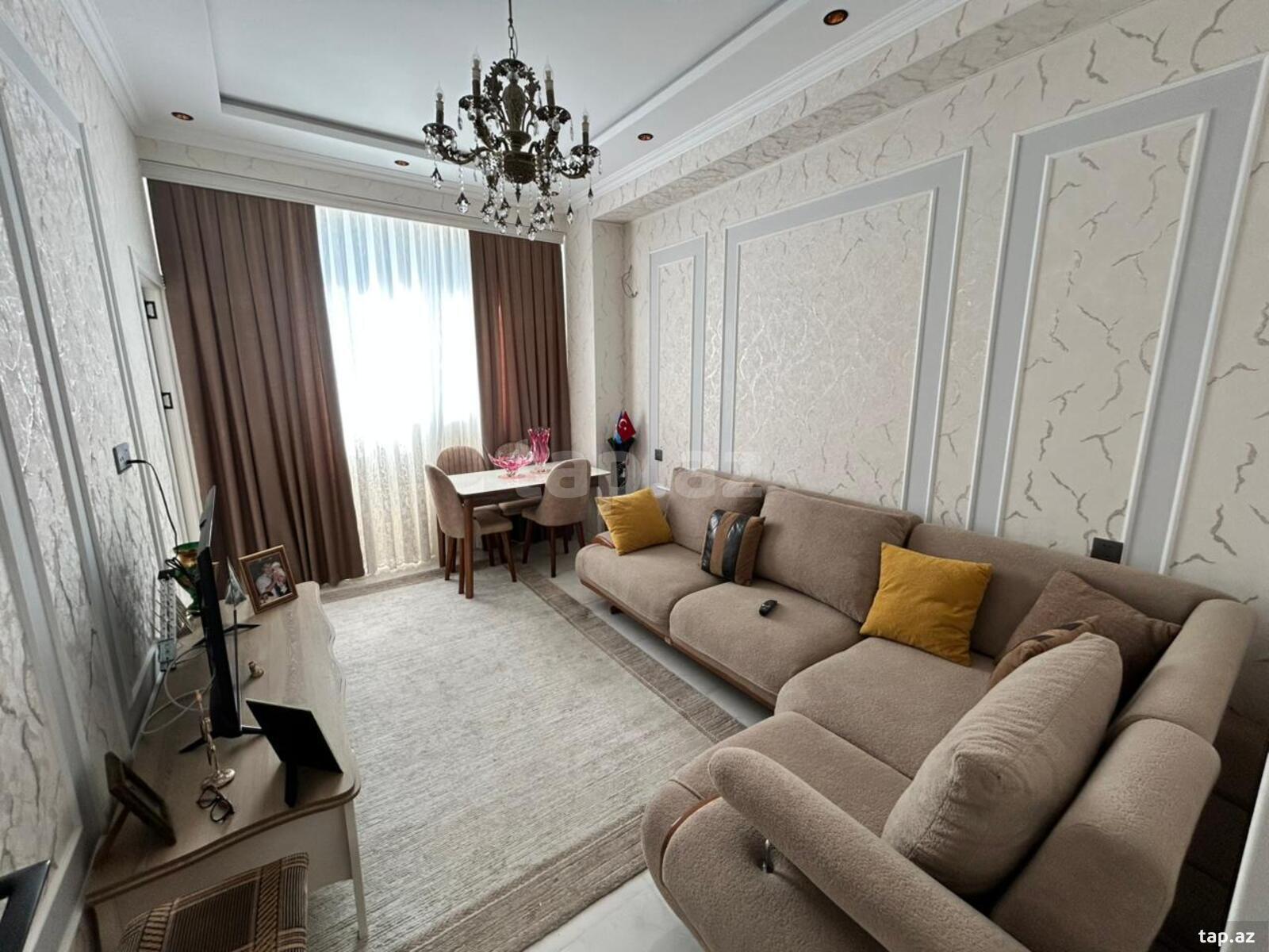 3-otaqlı yeni tikili, Kazımağa Kərimov küç., 60 m²