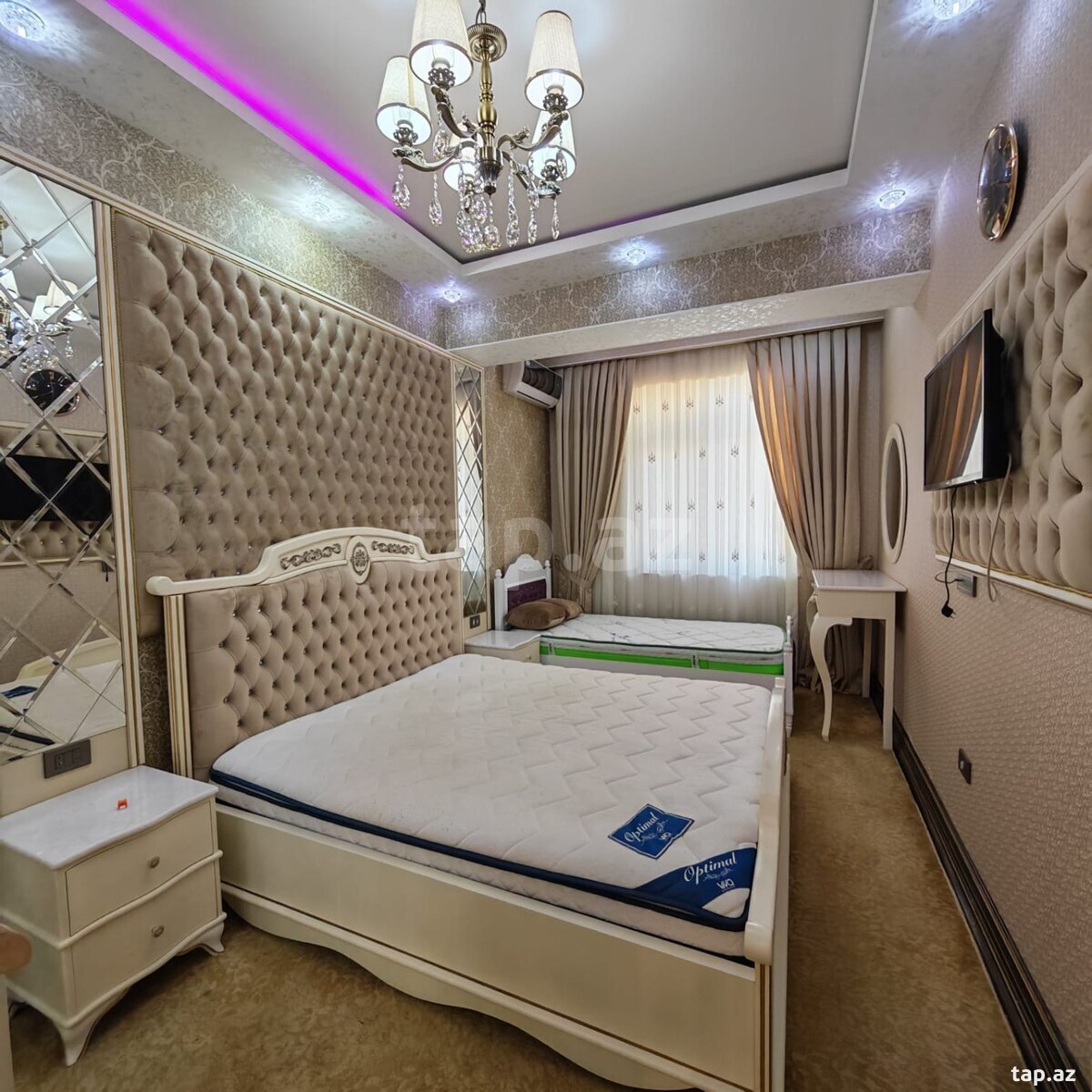 2-otaqlı yeni tikili kirayə verilir, Masazır qəs., 65 m²