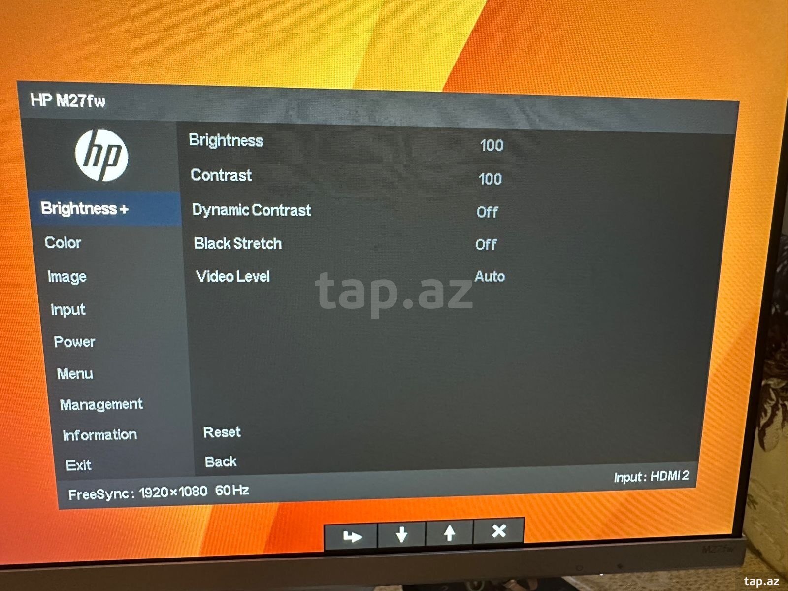 Monitor HP M27fw (1920•1080 60Hz) (3)