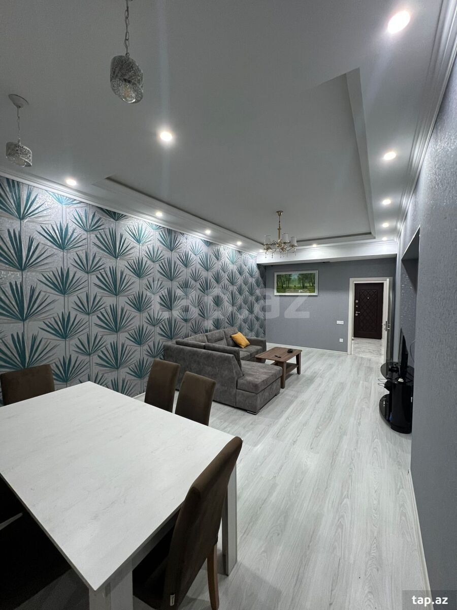 3-otaqlı yeni tikili kirayə verilir, E.Akademiyası m., 106.6 m² (5)