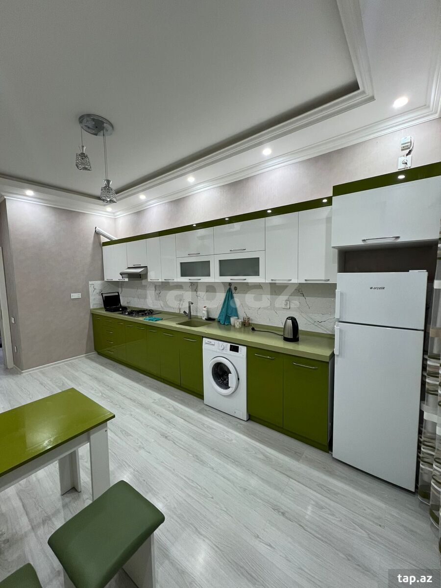 3-otaqlı yeni tikili kirayə verilir, E.Akademiyası m., 106.6 m² (9)
