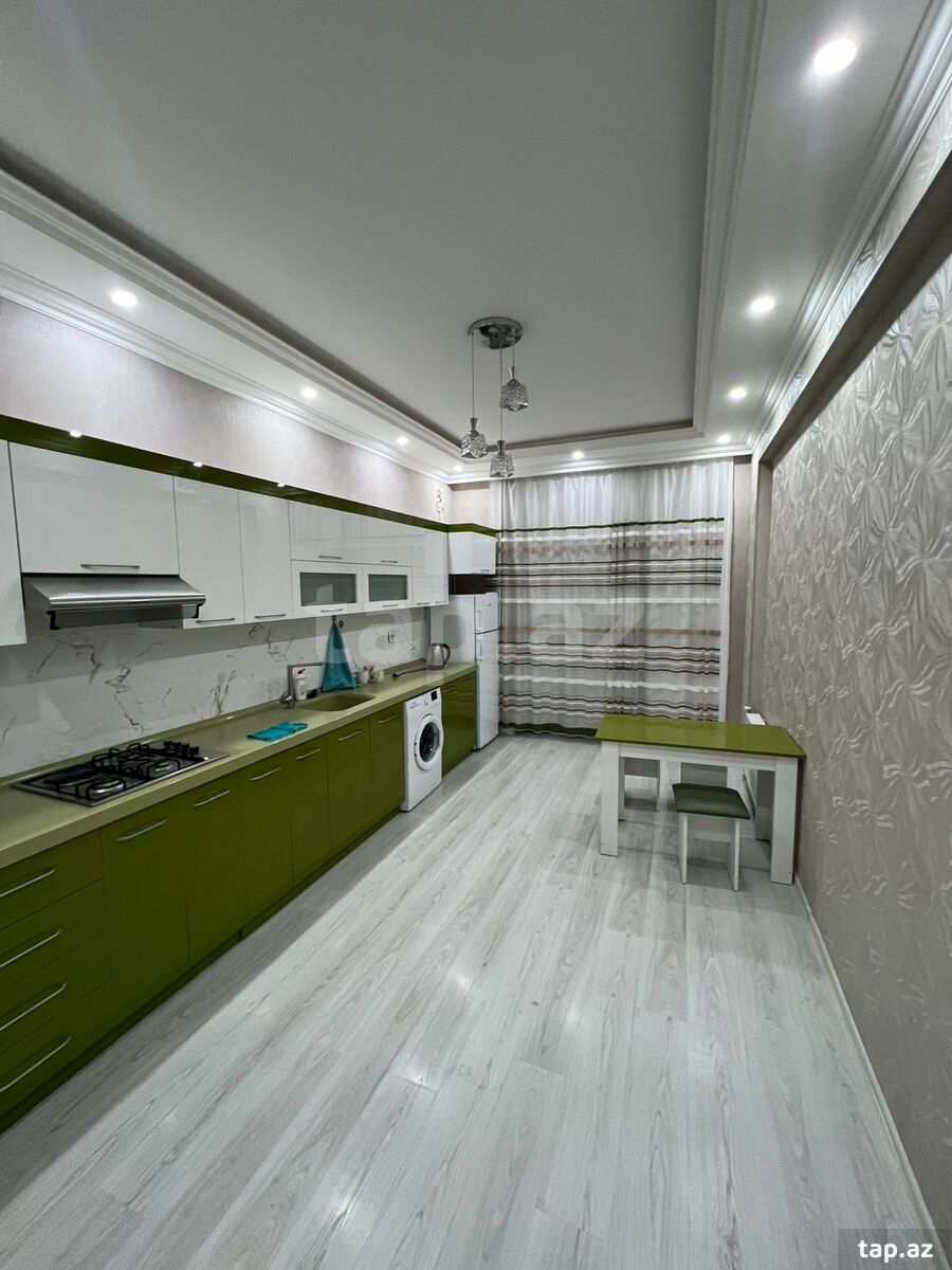 3-otaqlı yeni tikili kirayə verilir, E.Akademiyası m., 106.6 m² (10)