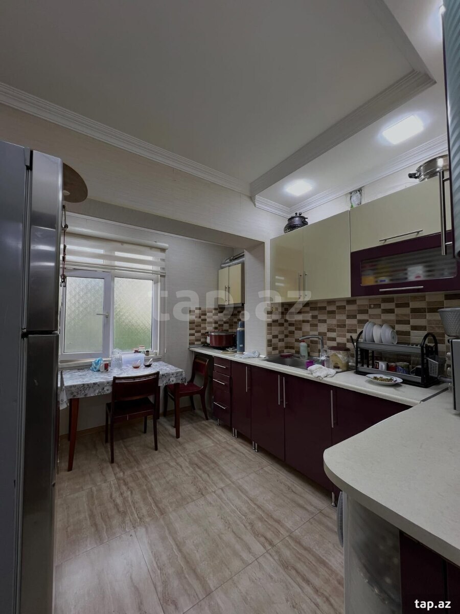 3-otaqlı mənzil, Həzi Aslanov m., 80 m² (2)