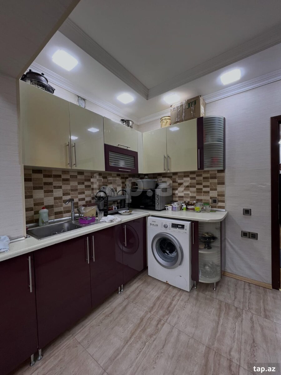 3-otaqlı mənzil, Həzi Aslanov m., 80 m² (3)