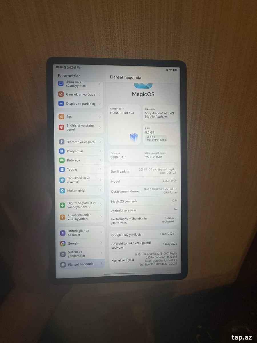 Planşet Honor Pad X9a (3)