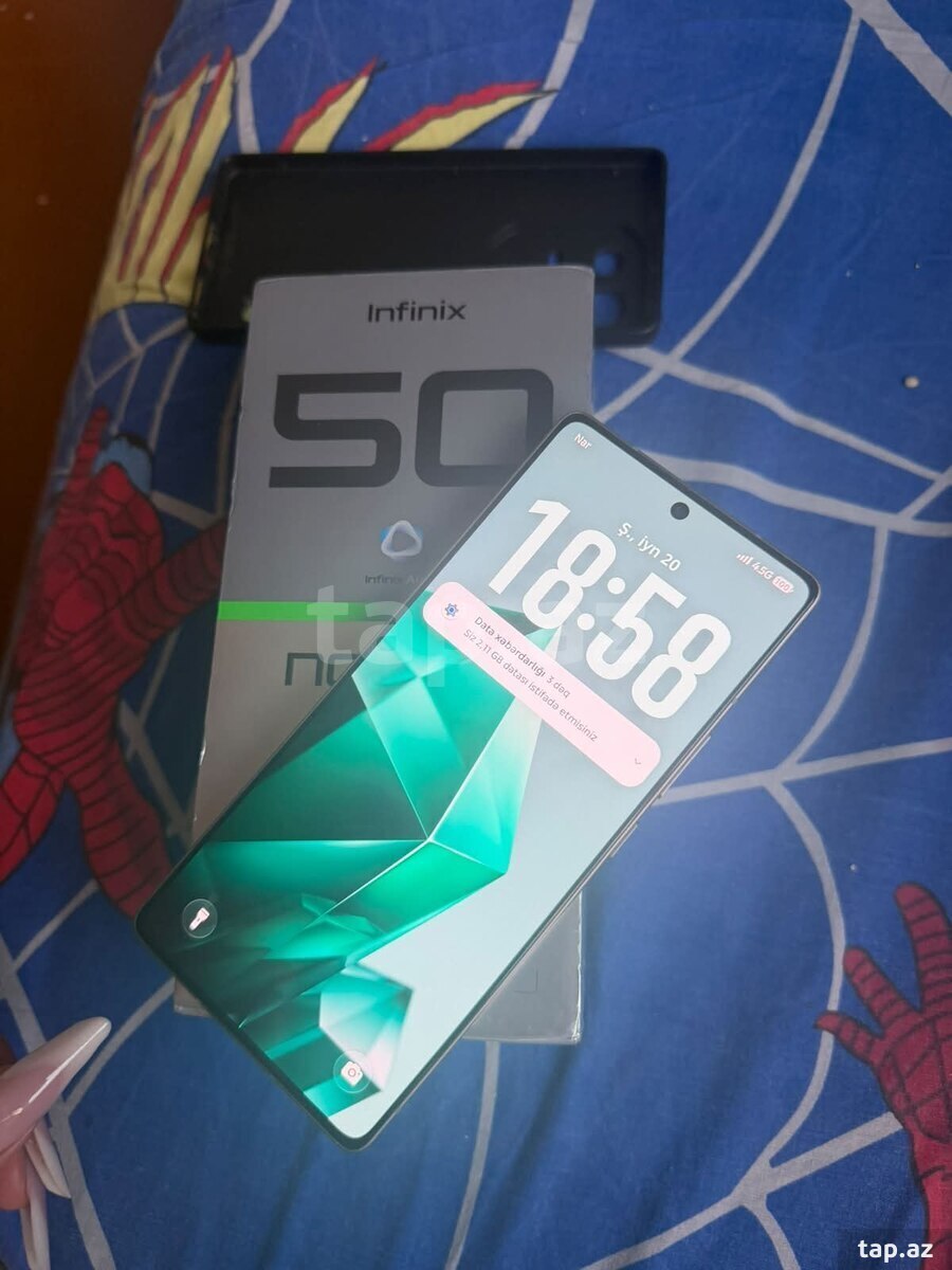 Infinix Note 50 Titanium Grey 256GB/8GB (2)