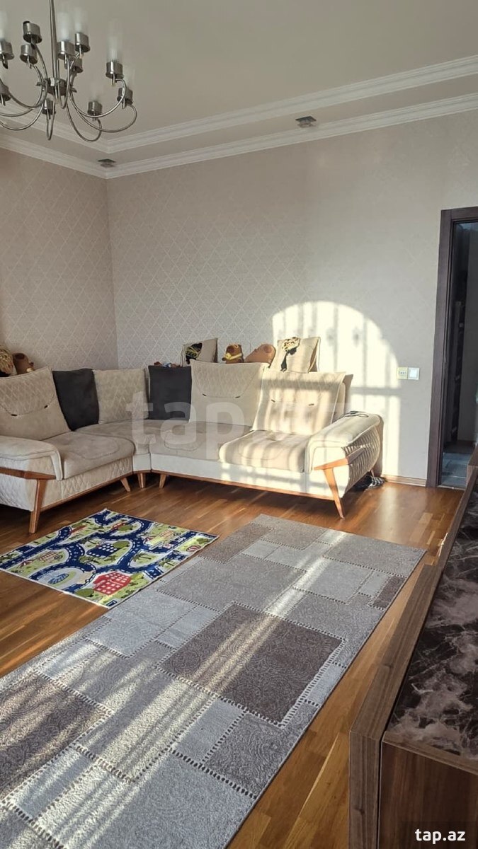 3-otaqlı yeni tikili kirayə verilir, Qara Qarayev m., 120 m² (2)