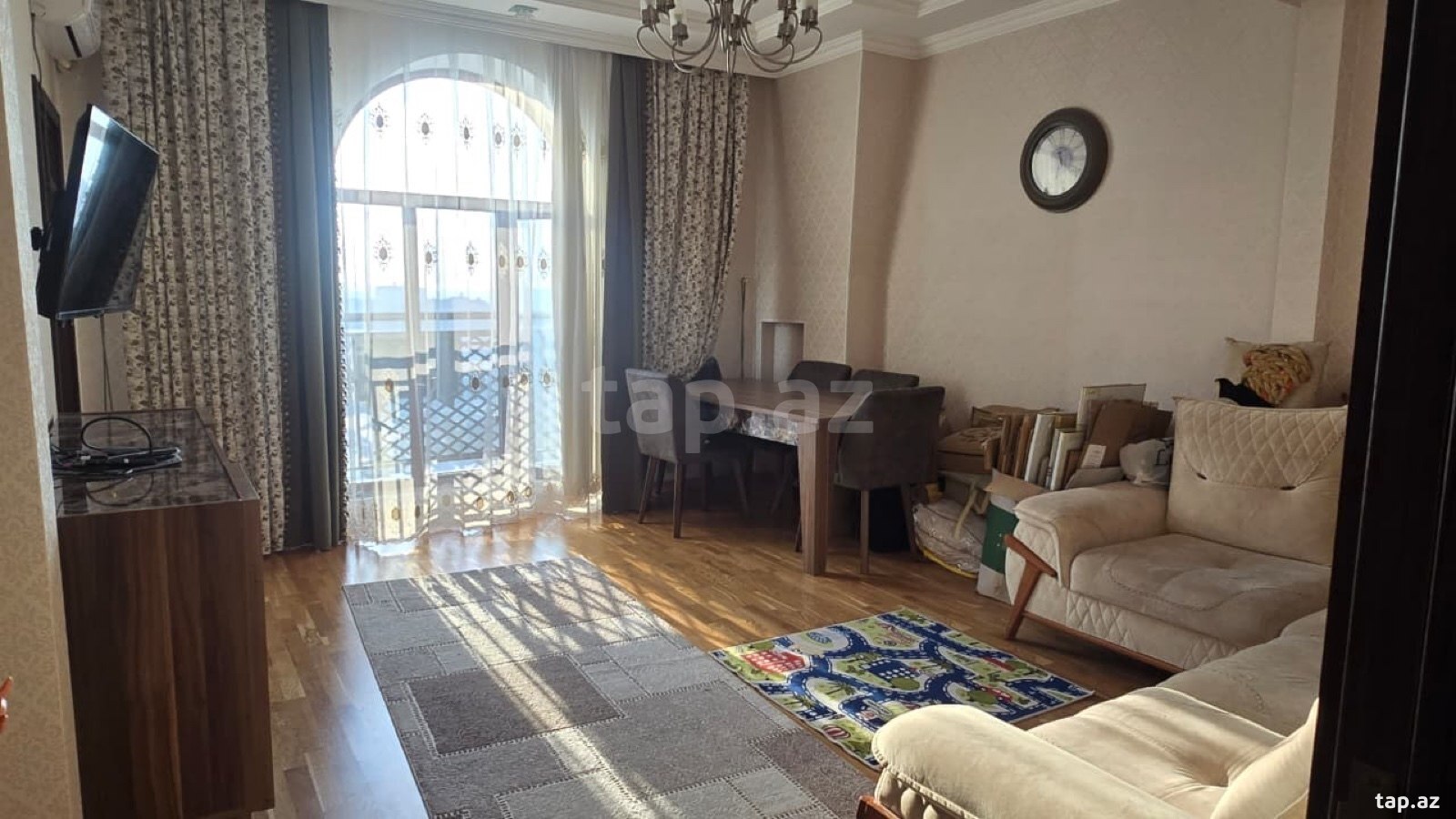 3-otaqlı yeni tikili kirayə verilir, Qara Qarayev m., 120 m² (6)