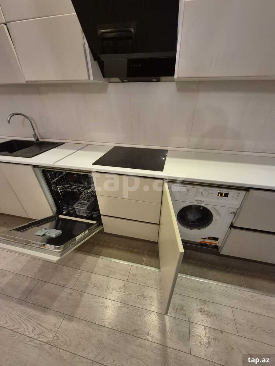 2-otaqlı yeni tikili kirayə verilir, Nizami m., 108 m² (9)
