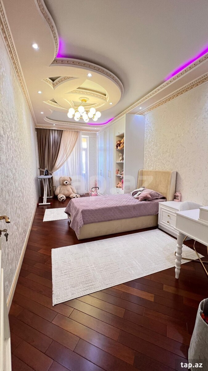 4-otaqlı yeni tikili kirayə verilir, Q.Qarayev m., 168 m² (2)