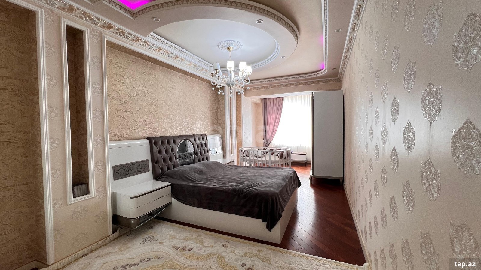4-otaqlı yeni tikili kirayə verilir, Q.Qarayev m., 168 m² (4)