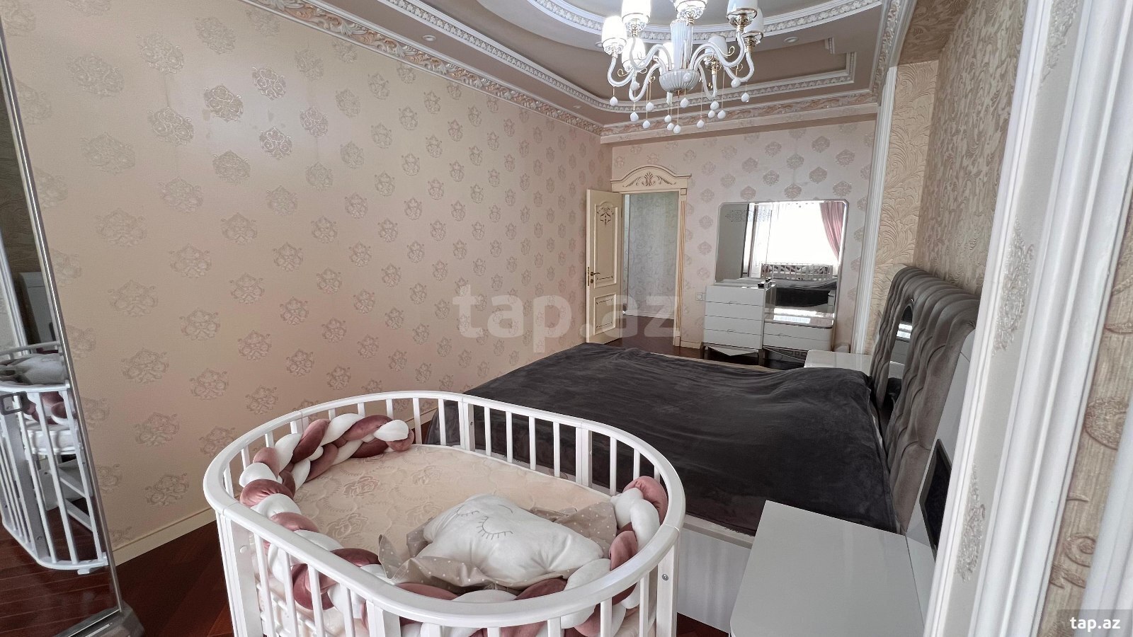 4-otaqlı yeni tikili kirayə verilir, Q.Qarayev m., 168 m² (8)