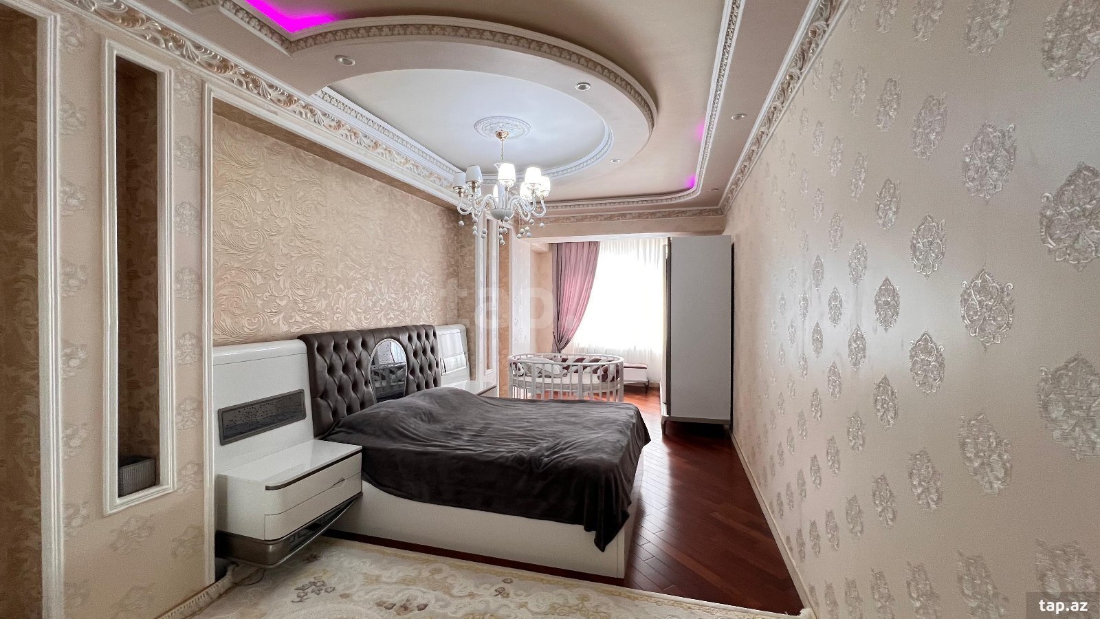 4-otaqlı yeni tikili kirayə verilir, Q.Qarayev m., 168 m² (7)