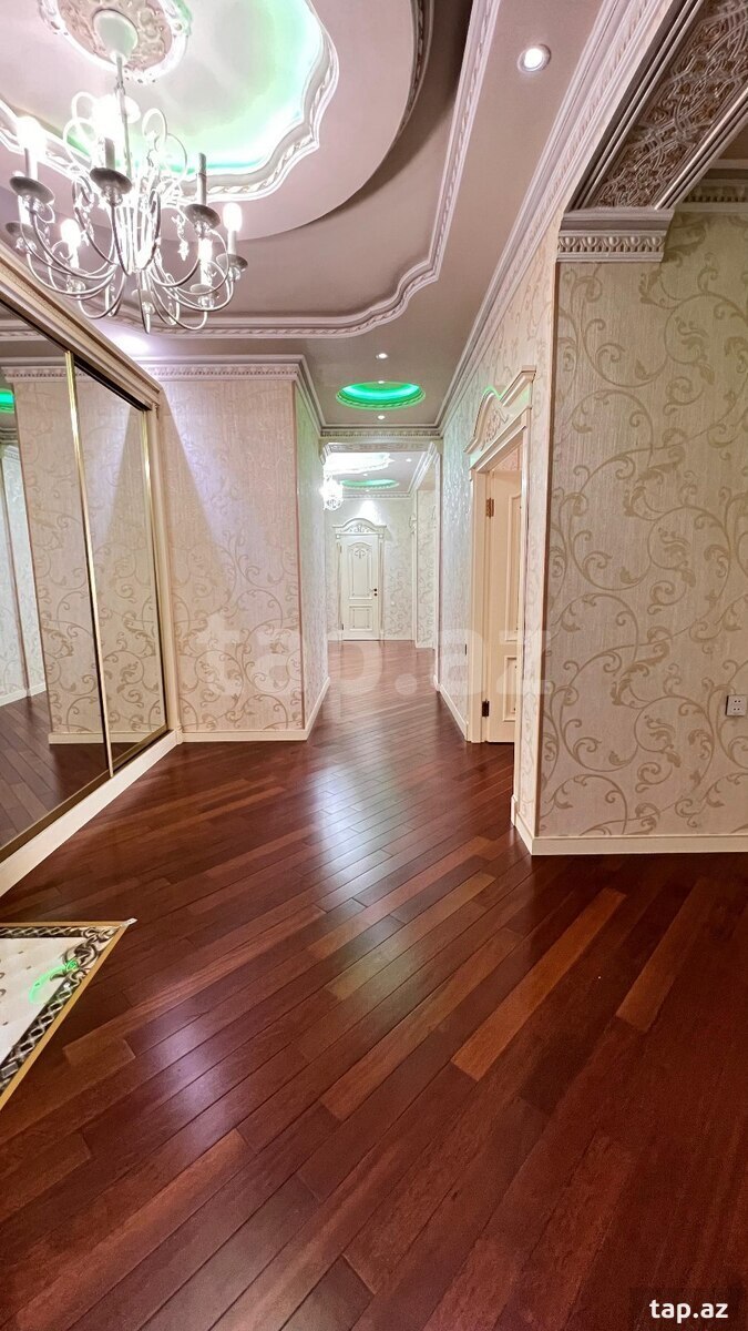 4-otaqlı yeni tikili kirayə verilir, Q.Qarayev m., 168 m² (11)
