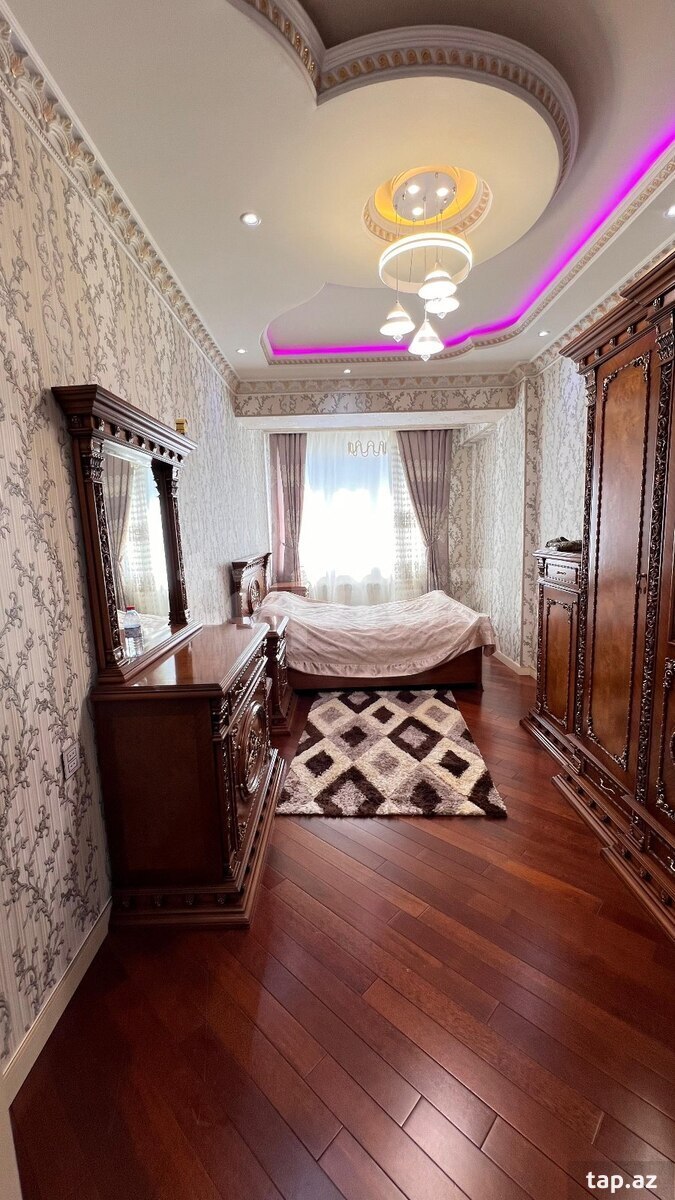 4-otaqlı yeni tikili kirayə verilir, Q.Qarayev m., 168 m² (19)