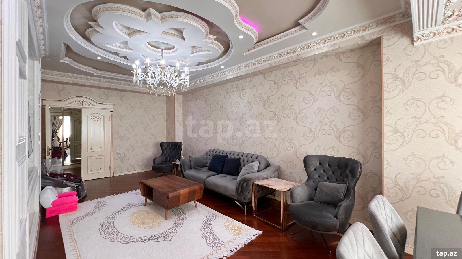 4-otaqlı yeni tikili kirayə verilir, Q.Qarayev m., 168 m² (17)
