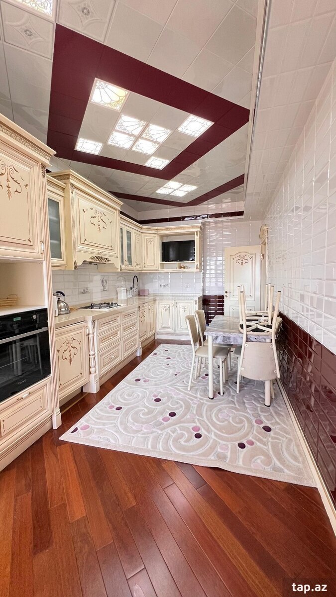 4-otaqlı yeni tikili kirayə verilir, Q.Qarayev m., 168 m² (15)