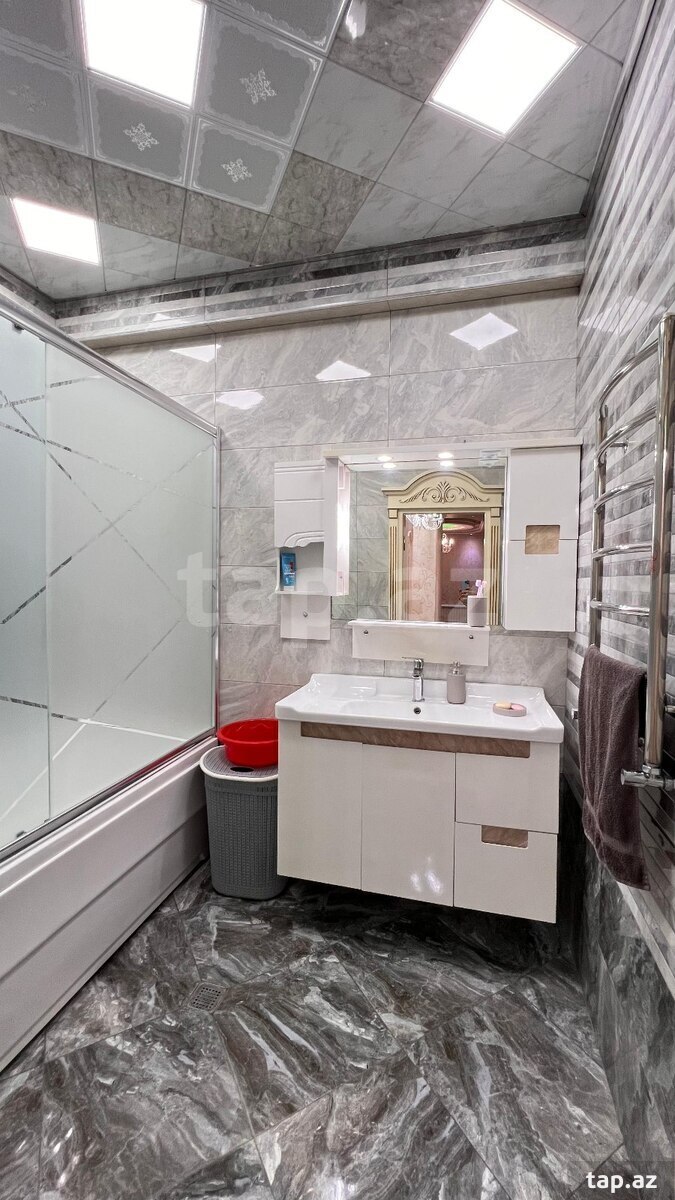 4-otaqlı yeni tikili kirayə verilir, Q.Qarayev m., 168 m² (23)