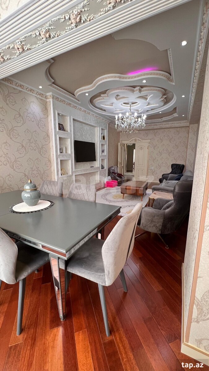 4-otaqlı yeni tikili kirayə verilir, Q.Qarayev m., 168 m² (20)
