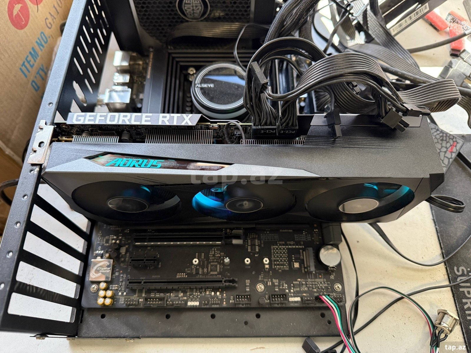 Video kart Gigabyte RTX 3060 Ti Aorus Elite 8GB (7)