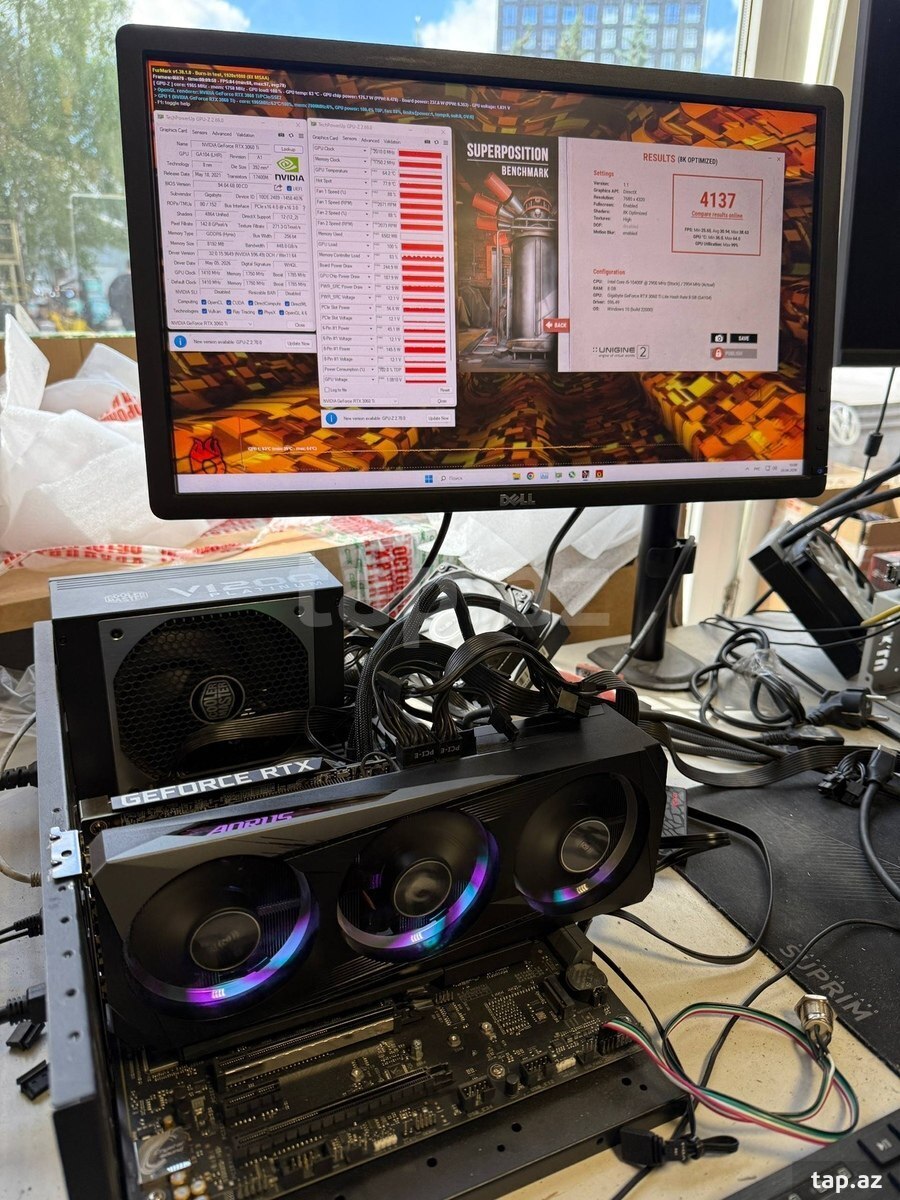 Video kart Gigabyte RTX 3060 Ti Aorus Elite 8GB (4)