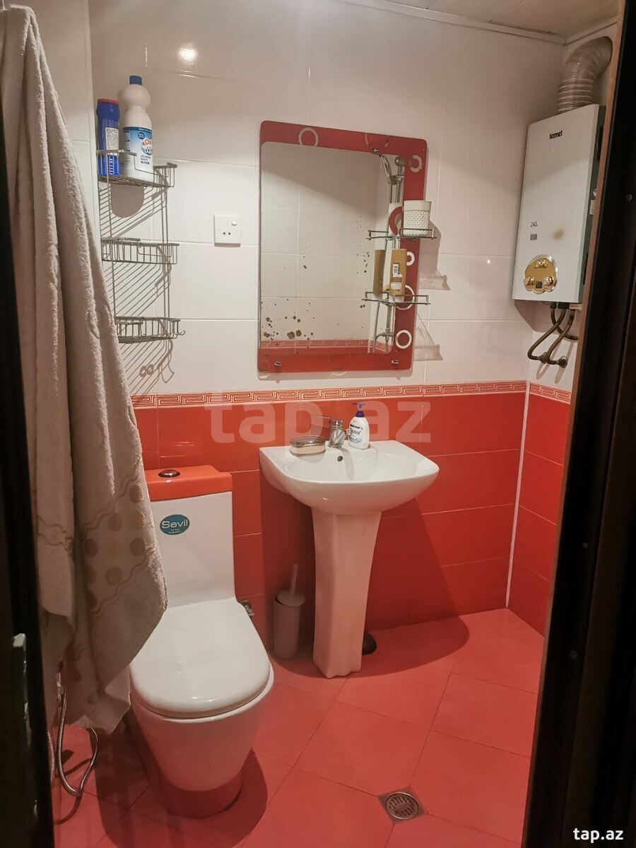 1-otaqlı mənzil kirayə verilir, Sumqayıt ş., 32 m² (3)