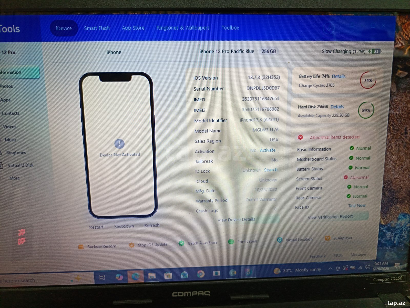 Apple iPhone 12 Pro Pacific Blue 256GB/6GB (7)