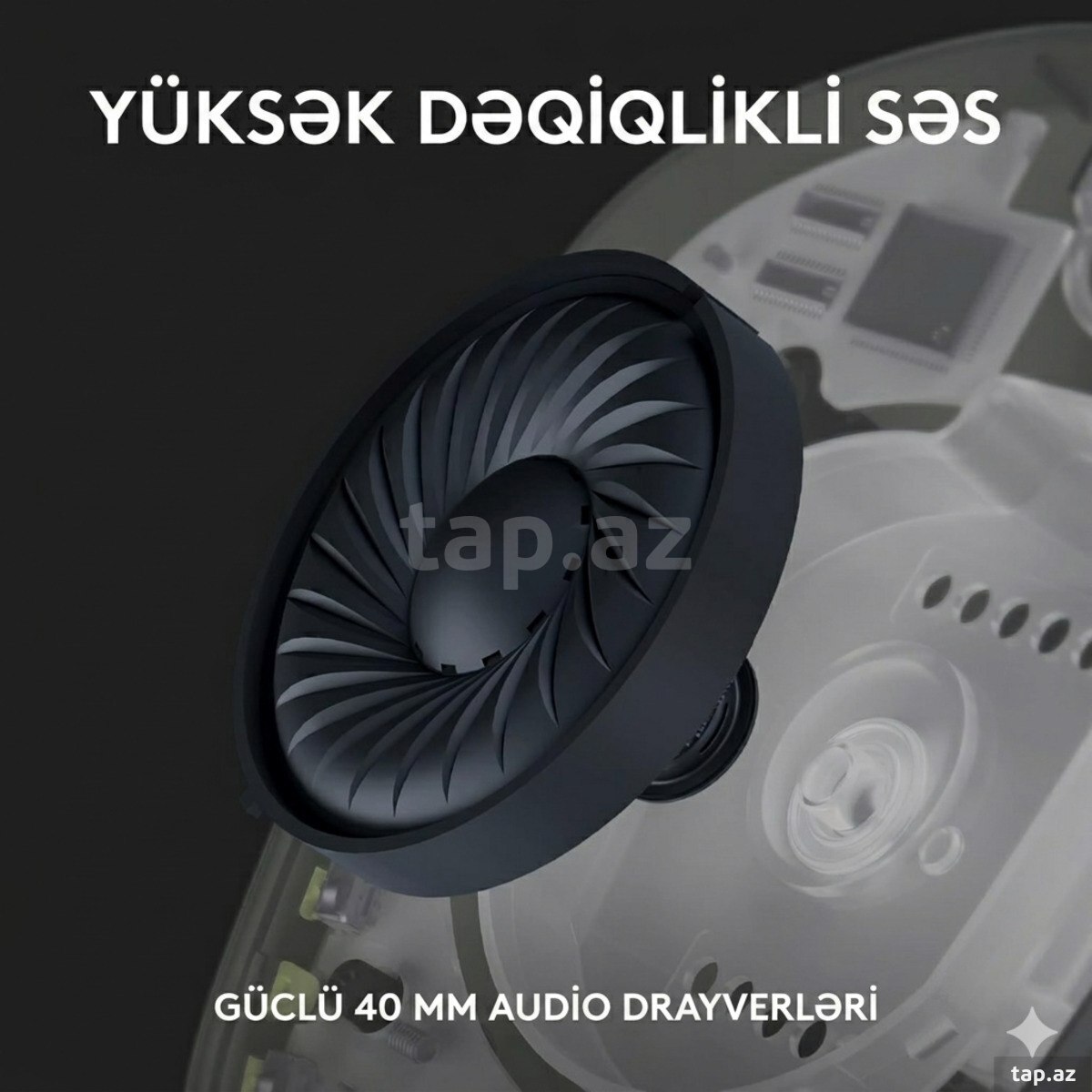 Qulaqlıq "Logitech G435 Lightspeed Wireless Gaming Headset Black" (2)