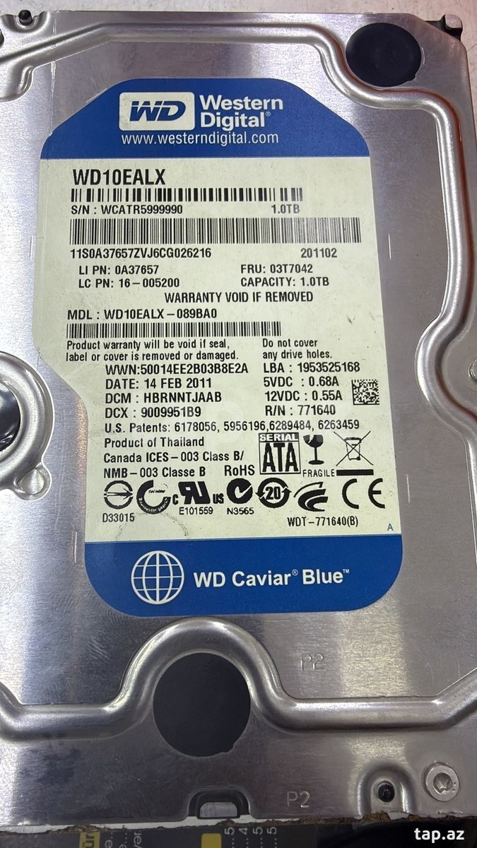 1TB 3.5 HDD