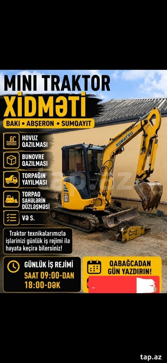 Ekskovator icarəsi (2)