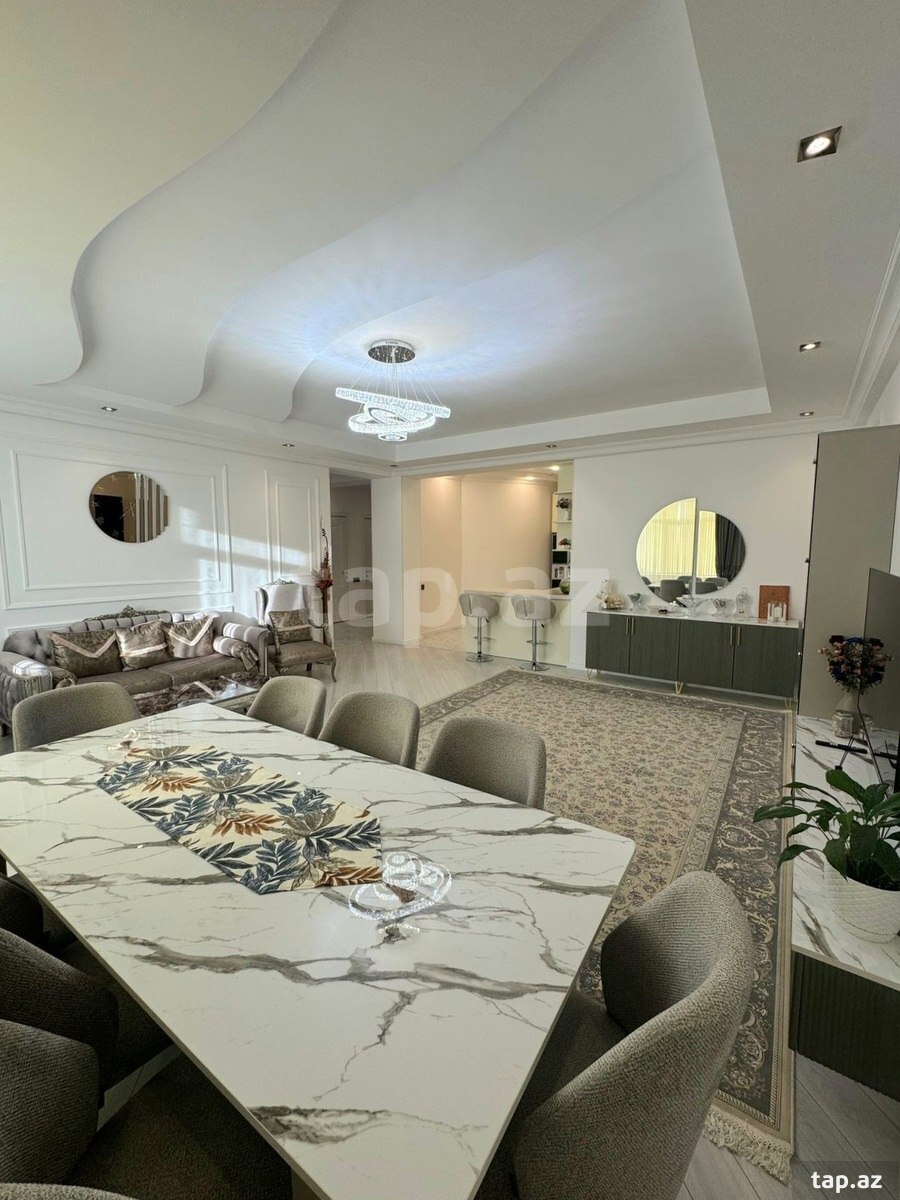 3-otaqlı yeni tikili, Kövkəb Səfərəliyeva küç., 126 m² (3)