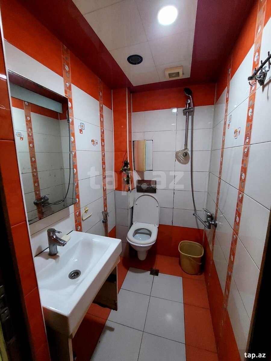 1-otaqlı mənzil kirayə verilir, E.Akademiyası m., 35 m² (2)