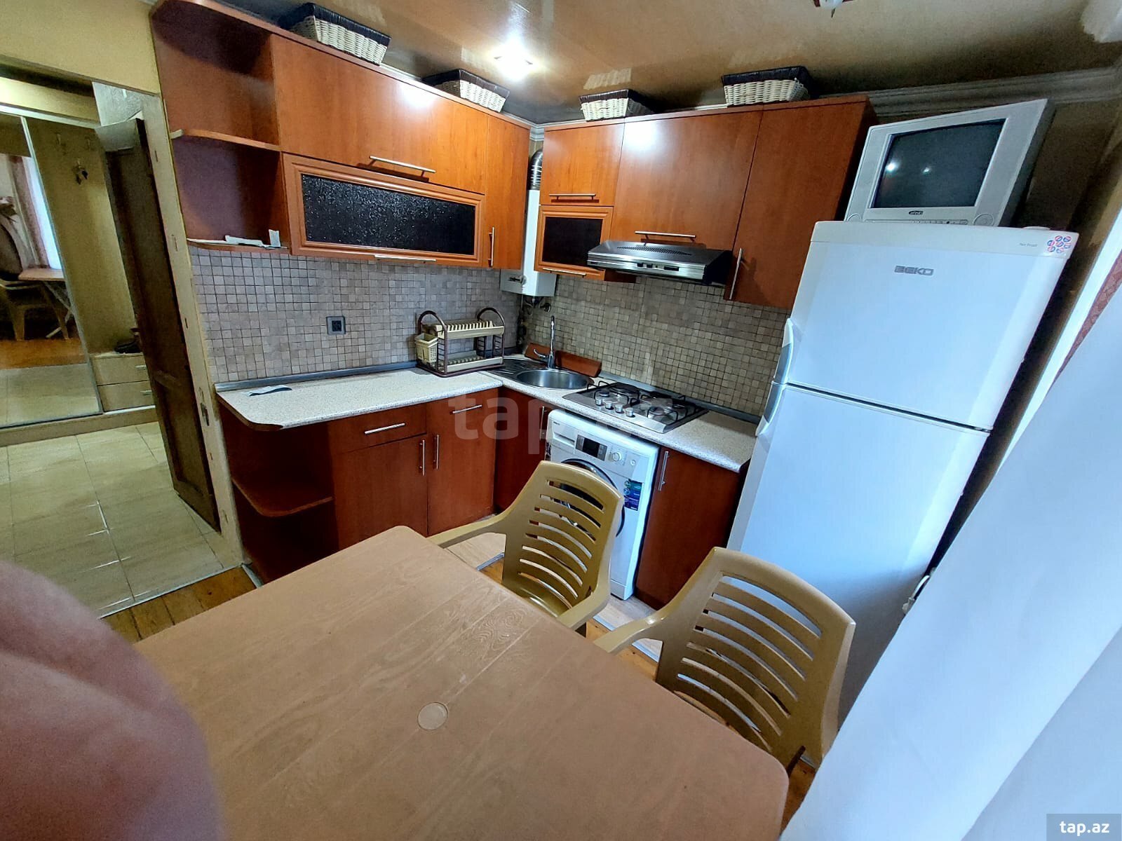 1-otaqlı mənzil kirayə verilir, E.Akademiyası m., 35 m² (5)