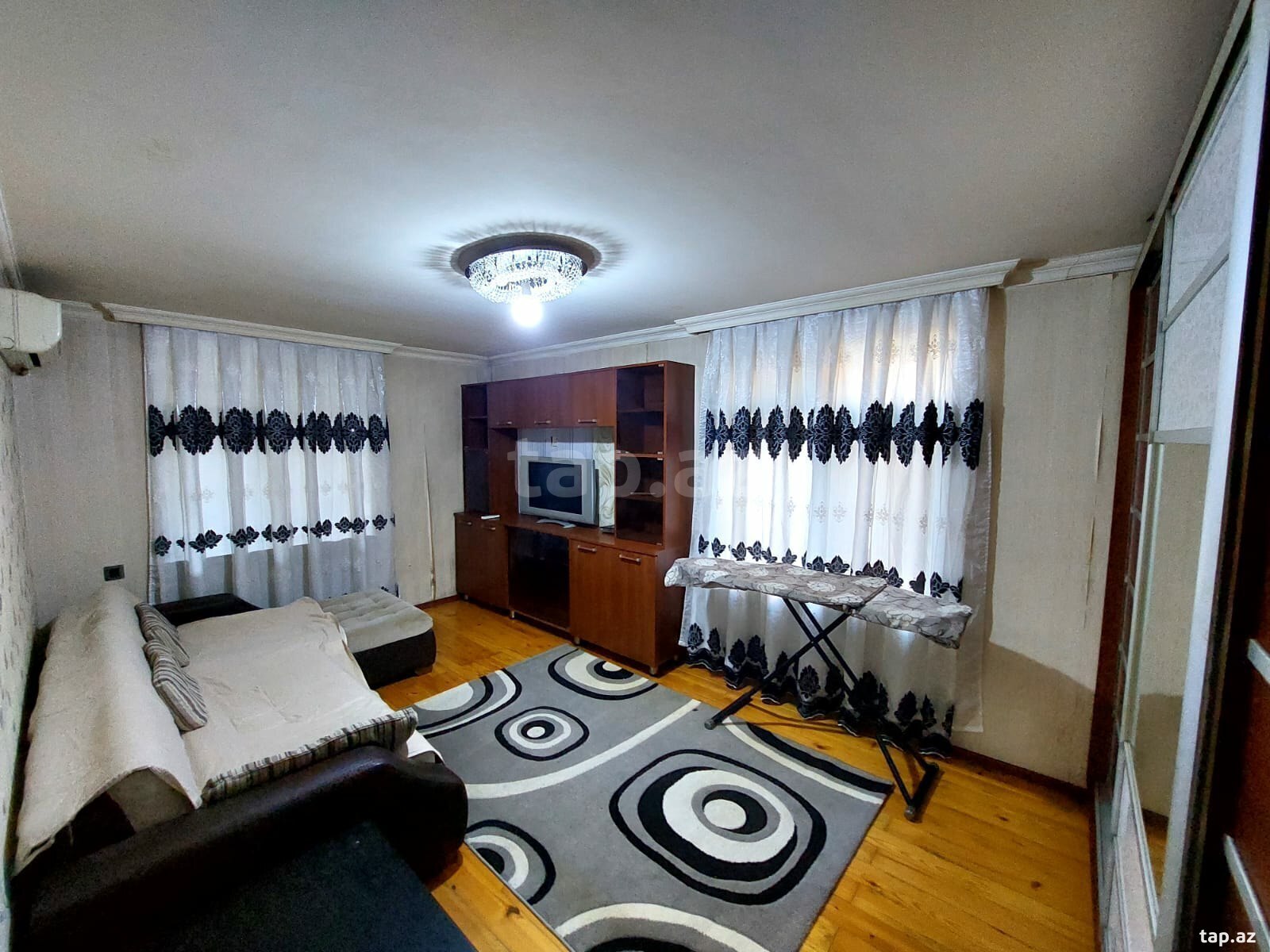 1-otaqlı mənzil kirayə verilir, E.Akademiyası m., 35 m²