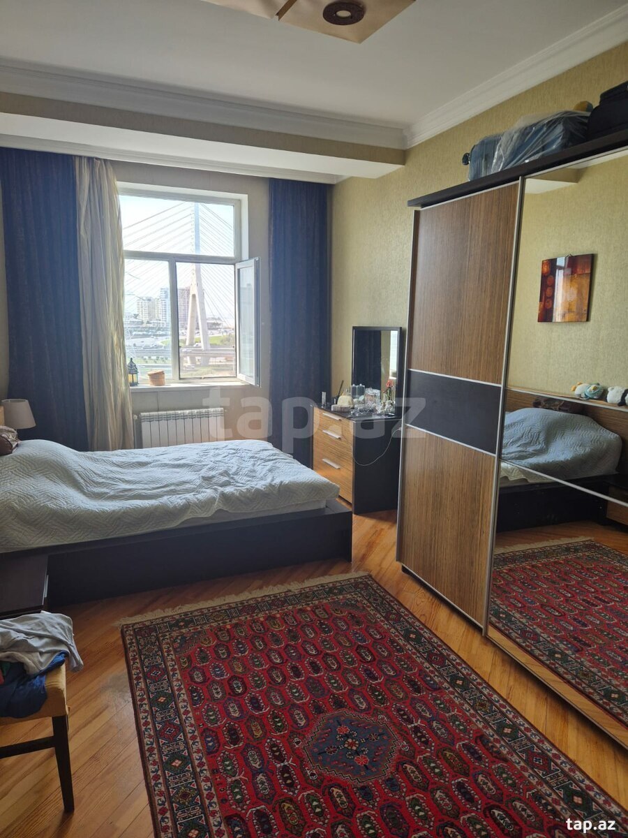 2-otaqlı mənzil kirayə verilir, Q.Qarayev m., 60 m² (11)