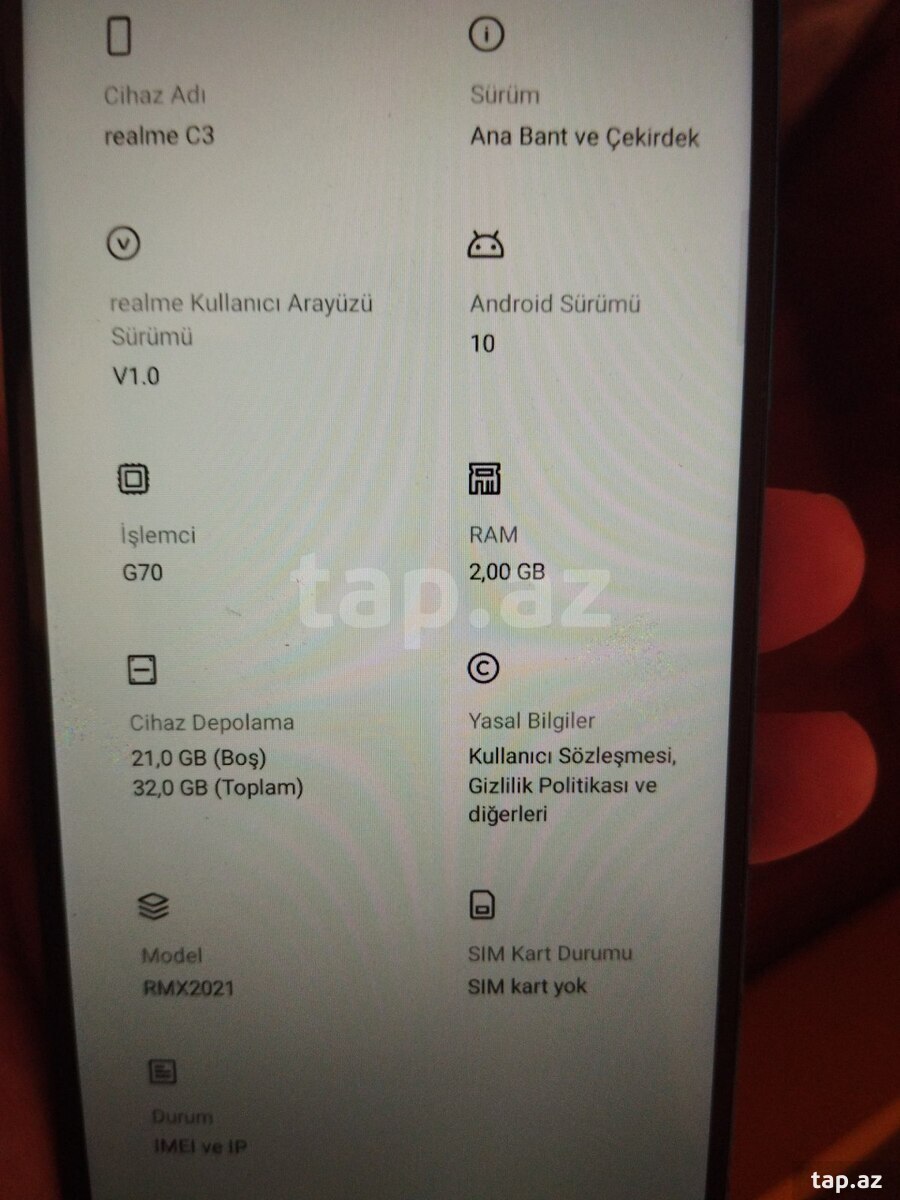 Realme C3 Frozen Blue 32GB/2GB