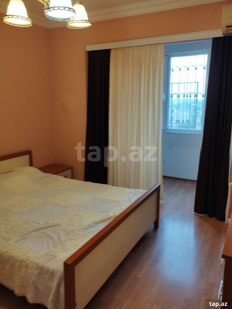 2-otaqlı mənzil kirayə verilir, Qara Qarayev m., 60 m² (4)