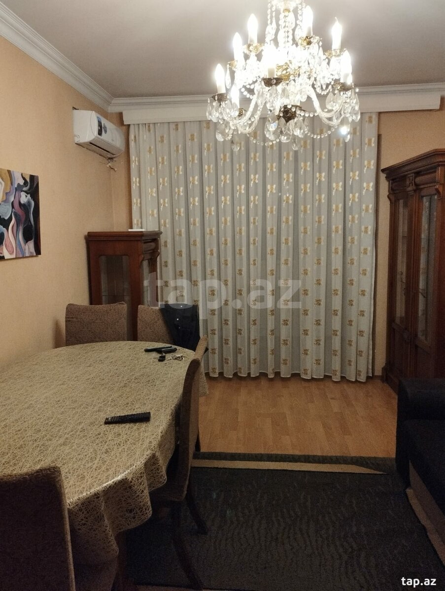 2-otaqlı mənzil kirayə verilir, Qara Qarayev m., 60 m²