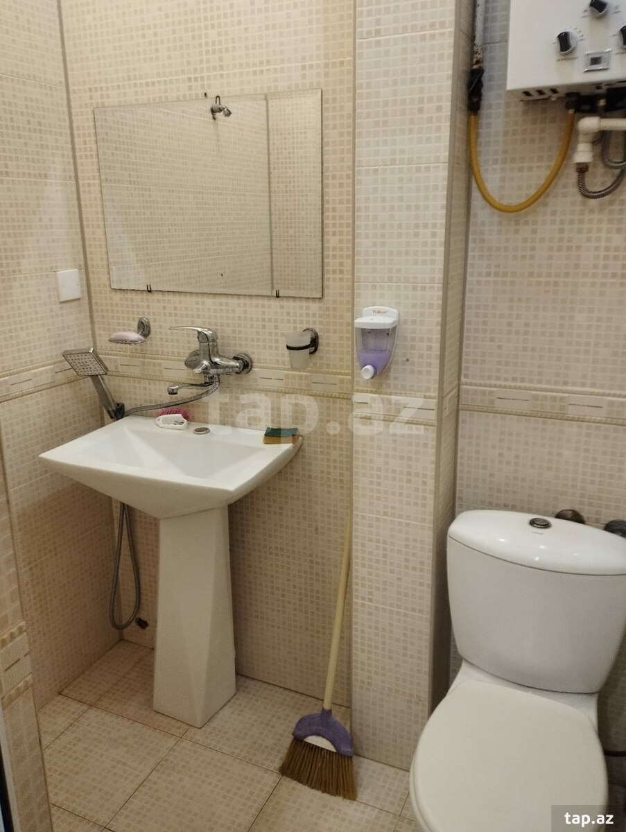 2-otaqlı mənzil kirayə verilir, Qara Qarayev m., 60 m² (7)