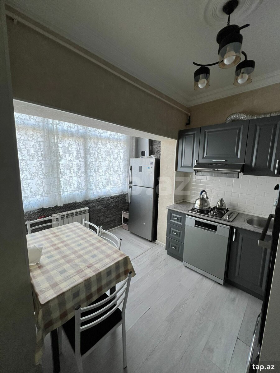 2-otaqlı mənzil kirayə verilir, Q.Qarayev m., 60 m² (2)