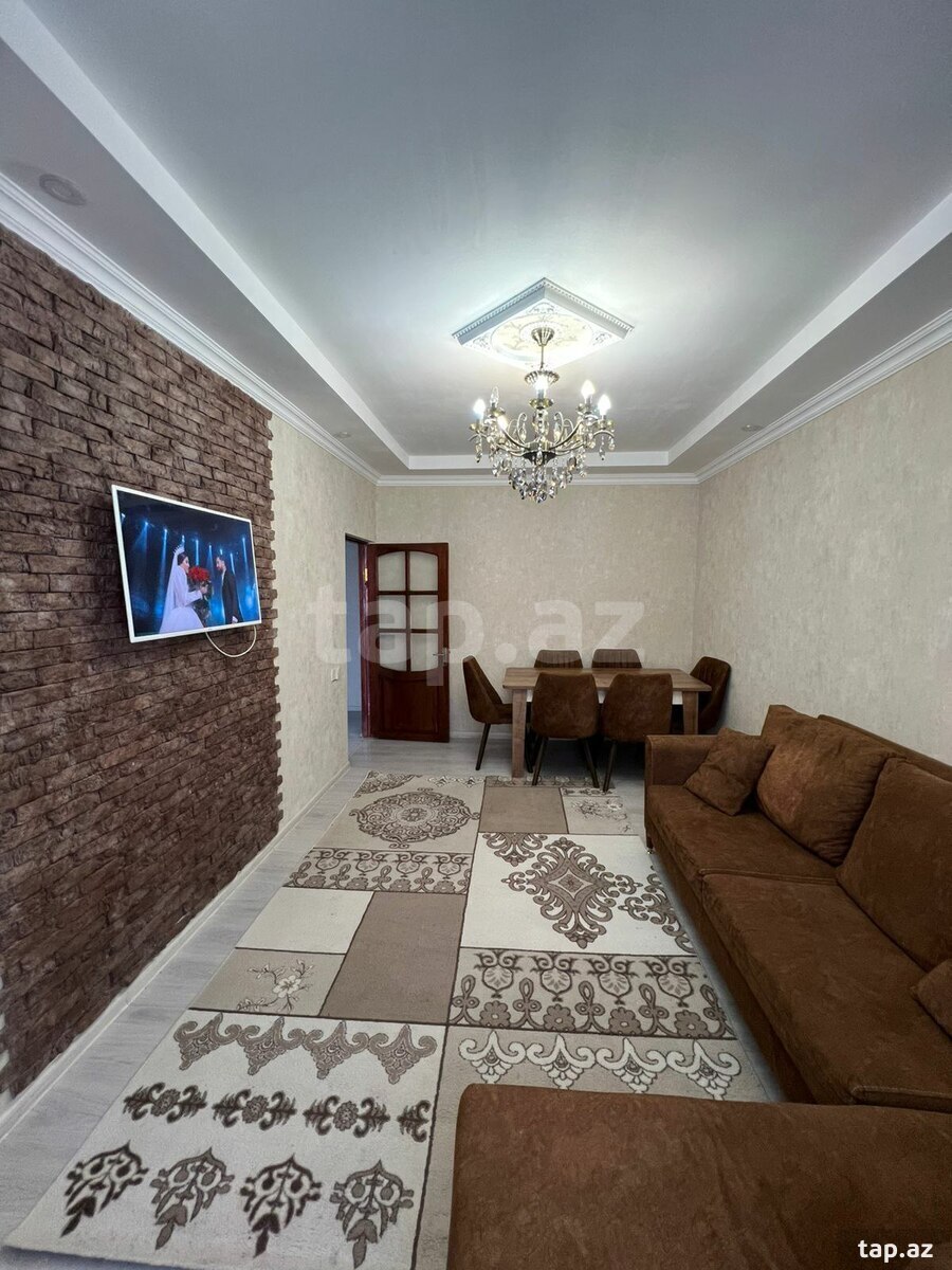 2-otaqlı mənzil kirayə verilir, Q.Qarayev m., 60 m²