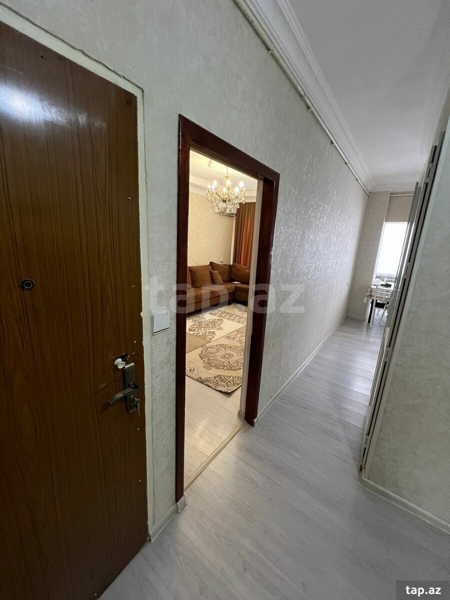 2-otaqlı mənzil kirayə verilir, Q.Qarayev m., 60 m² (4)