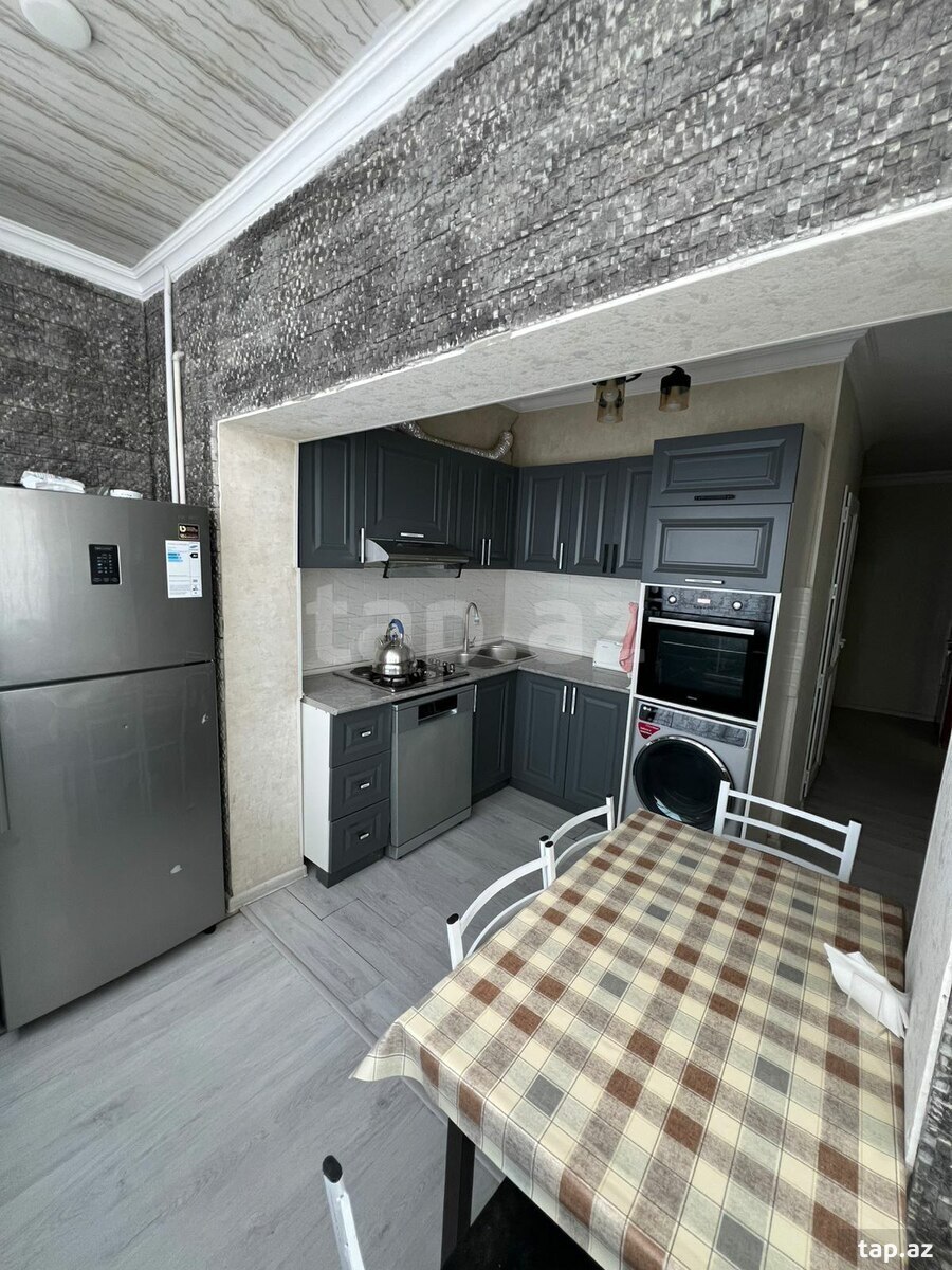 2-otaqlı mənzil kirayə verilir, Q.Qarayev m., 60 m² (6)