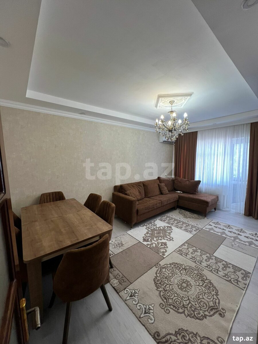 2-otaqlı mənzil kirayə verilir, Q.Qarayev m., 60 m² (8)