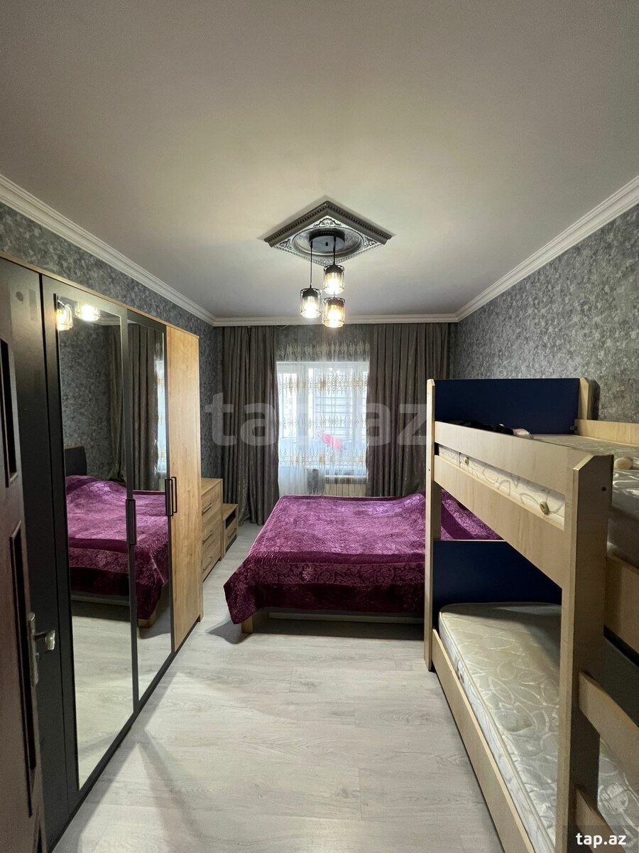 2-otaqlı mənzil kirayə verilir, Q.Qarayev m., 60 m² (7)