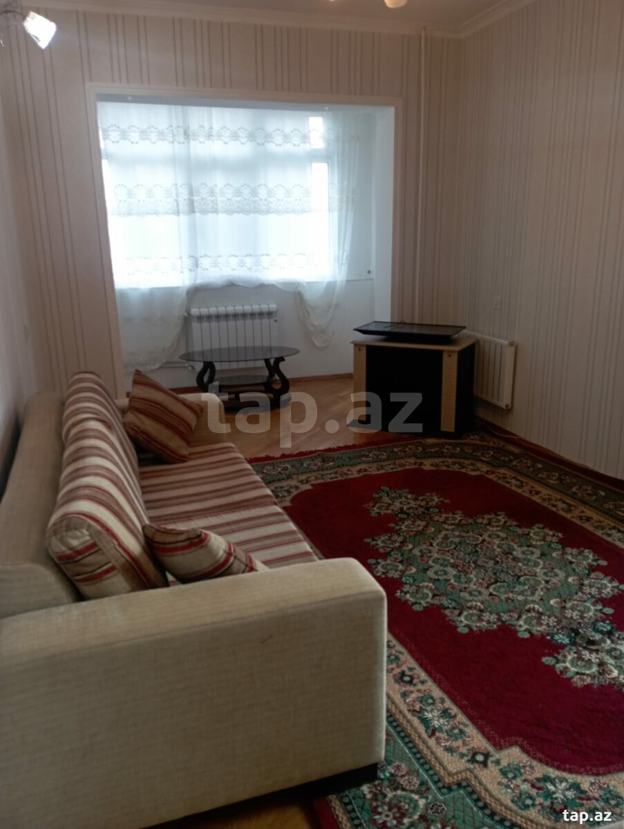 2-otaqlı mənzil kirayə verilir, Yeni Günəşli qəs., 60 m² (2)
