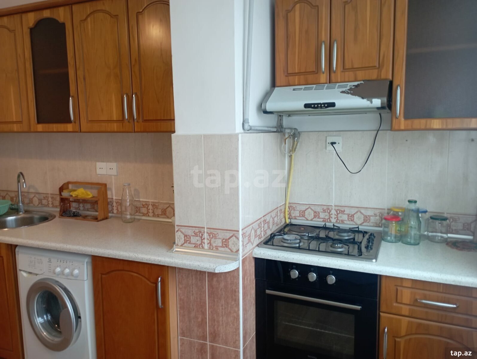 2-otaqlı mənzil kirayə verilir, Yeni Günəşli qəs., 60 m² (8)